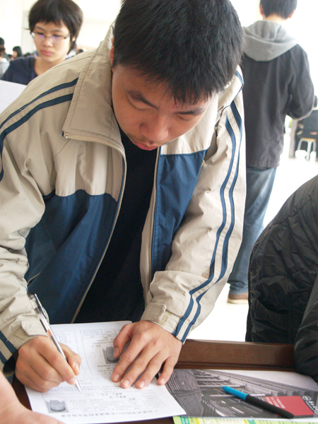 广州美术学院高考招生专业考试在湛江财贸学校举行