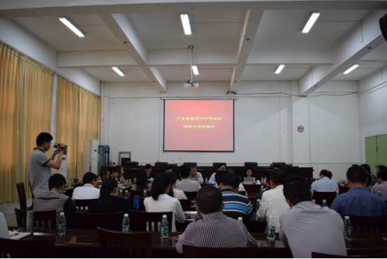广东省教育厅专家组在我校开展中职学校教学诊断与改进工作调研活动